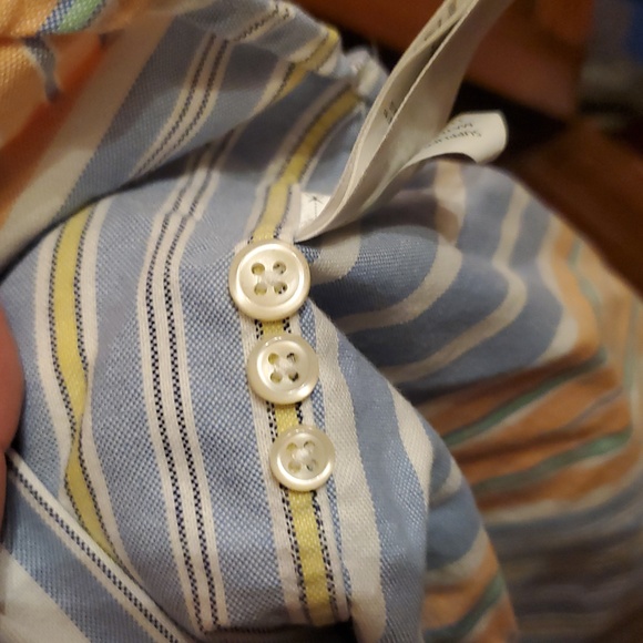 RALPH LAUREN 2XLT Striped Multicolor Men's Shirt - Picture 9 of 11